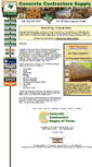 Mobile Screenshot of concretecontractorssupply.com